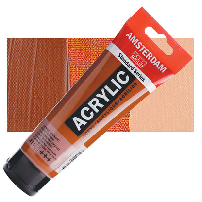 Amsterdam Acrylic Burnt Sienna 120ml
