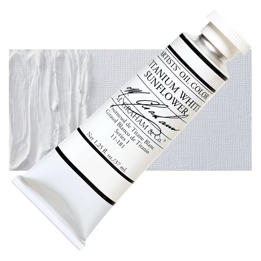 M. Graham Oil Titanium White Sunflower (37ml)
