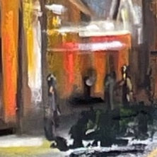 Original Acrylic Painting by artist Teresa Grasby entitled "Under Cascade", 30" x 40", SOLD