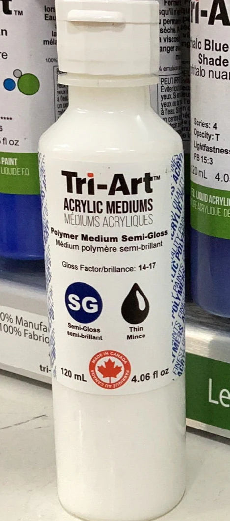 Tri-Art polymer medium semi-gloss 120mL