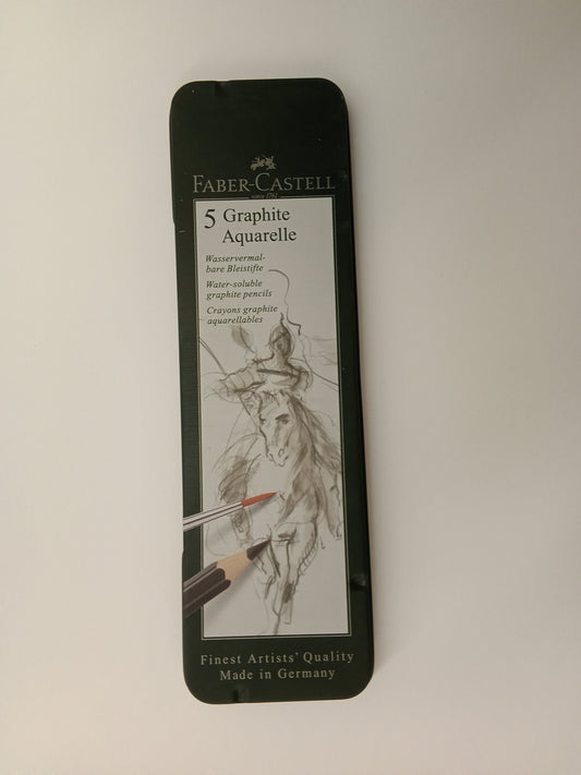 Faber Castell 5 Graphite Aquarelle Pencils