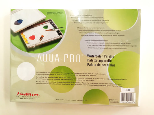 Masterson Aqua-Pro Watercolor Palette (40x30x4.5cm)