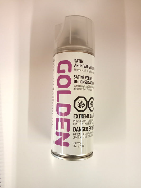GOLDEN Archival Varnish (Spray, Satin)