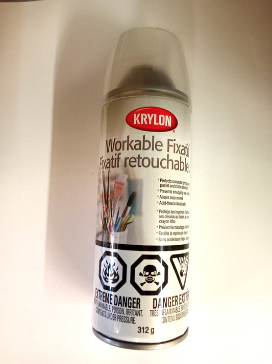 Krylon Workable Fixative (Spray)