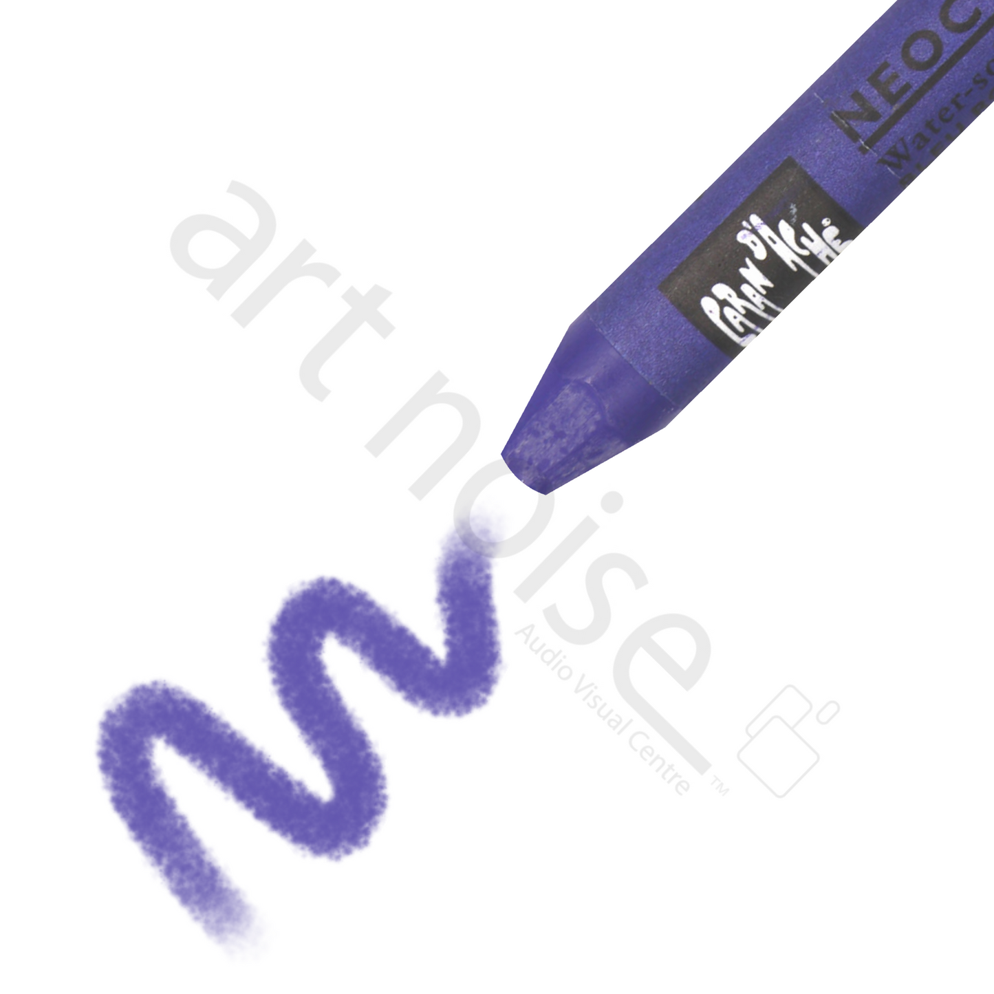 Caran d'Ache - Classic Neocolor II Water Soluble Wax Crayon - Blues and Greens