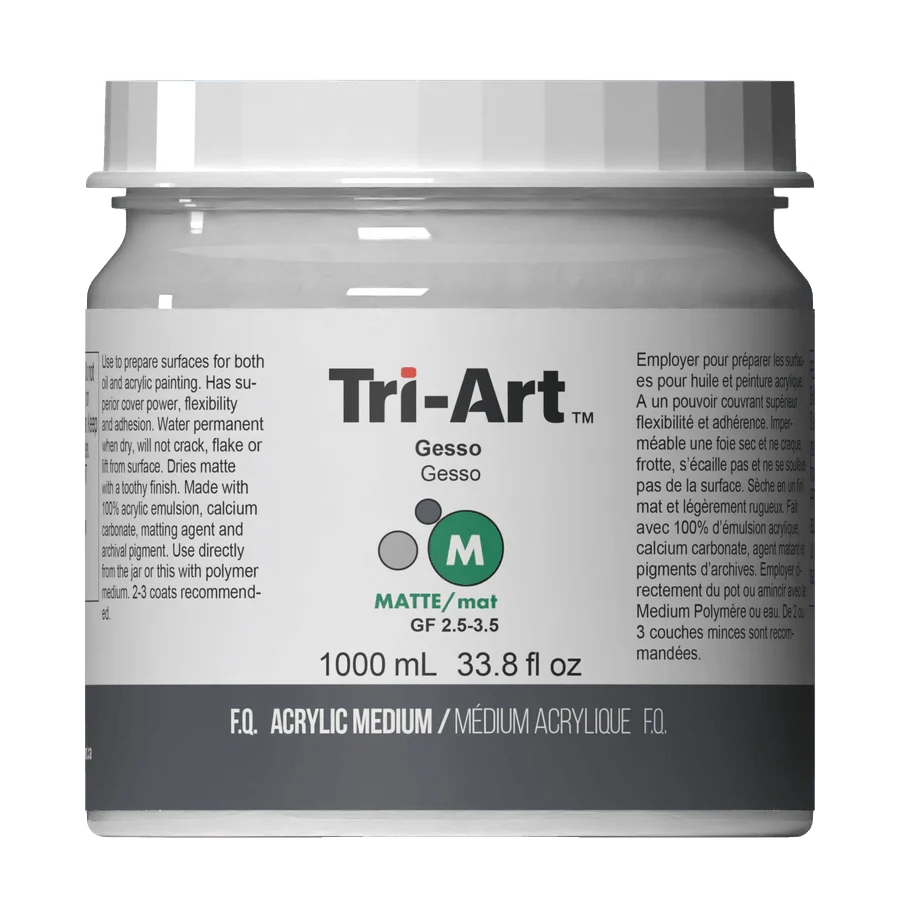 Tri-Art Acrylic Gesso (1L)