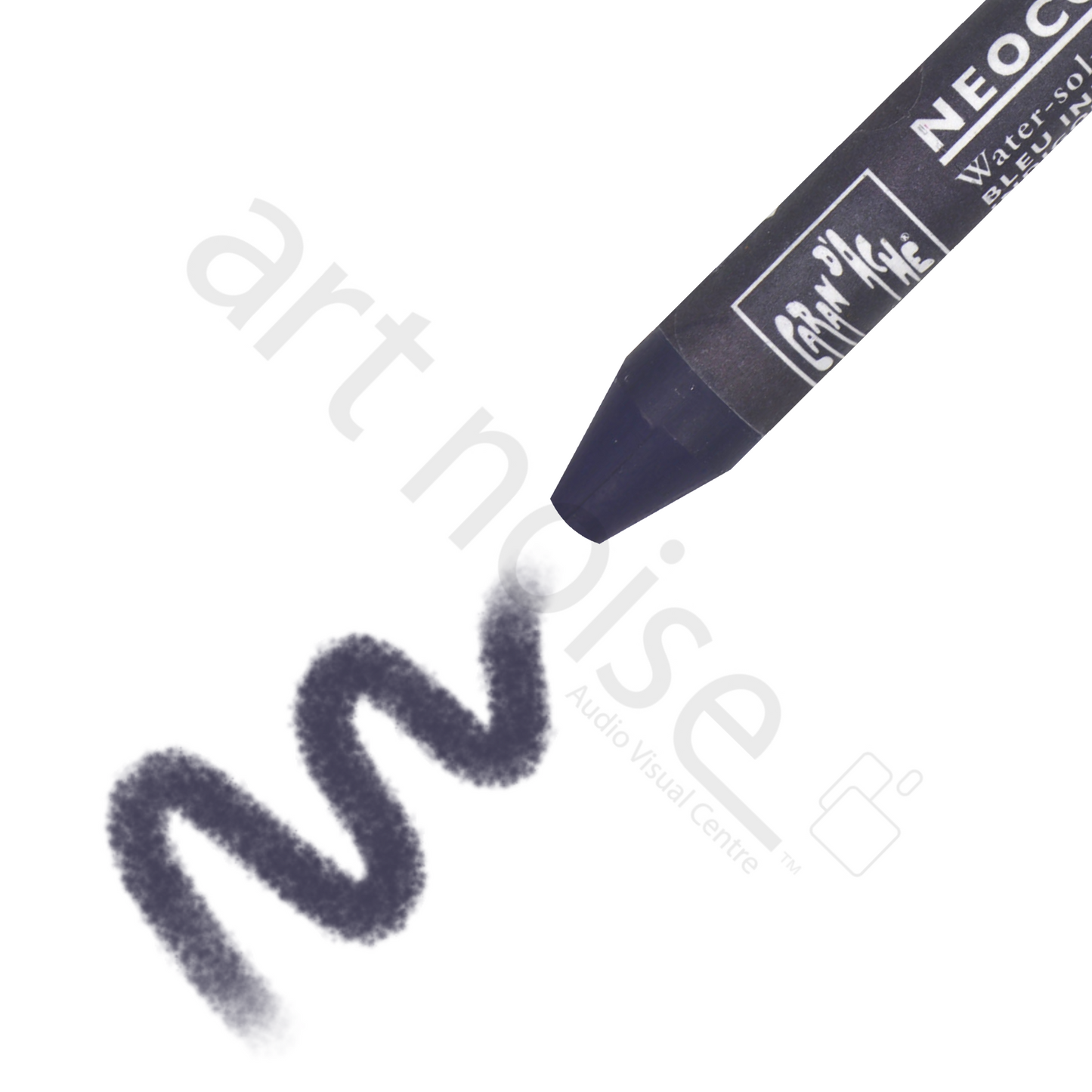 Caran d'Ache - Classic Neocolor II Water Soluble Wax Crayon - Blues and Greens