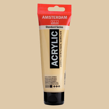 Amsterdam Acrylic Naples Yellow Deep 120ml