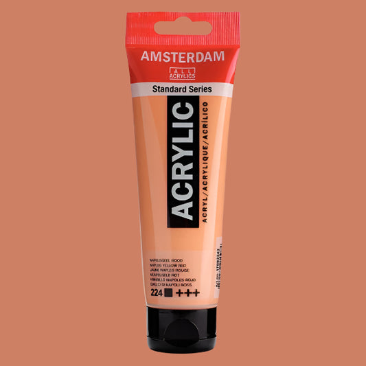 Amsterdam Acrylic Naples Yellow  Red 120ml