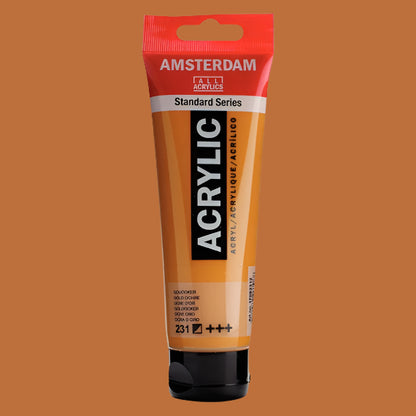 Amsterdam Acrylic Gold Ochre 120ml