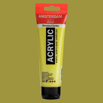 Amsterdam Acrylic Greenish Yellow 120ml