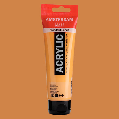 Amsterdam Acrylic Gold Yellow 120ml