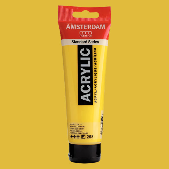 Amsterdam Acrylic Azo Yellow Light 120ml