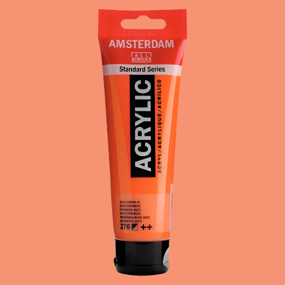 Amsterdam Acrylic Azo Orange 120ml