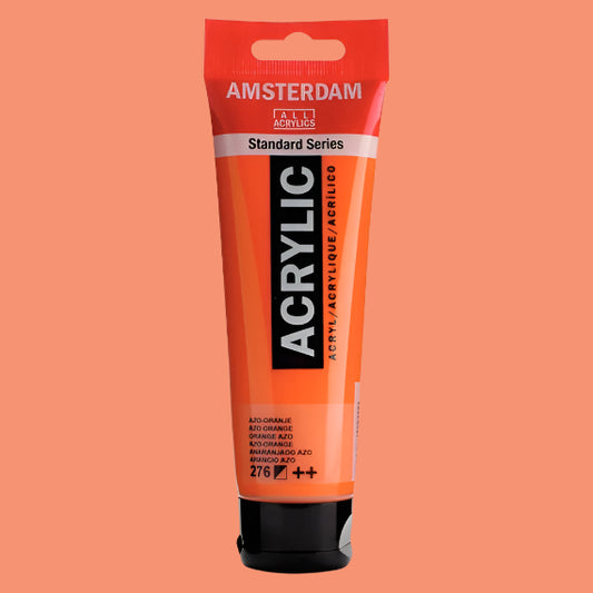 Amsterdam Acrylic Azo Orange 120ml