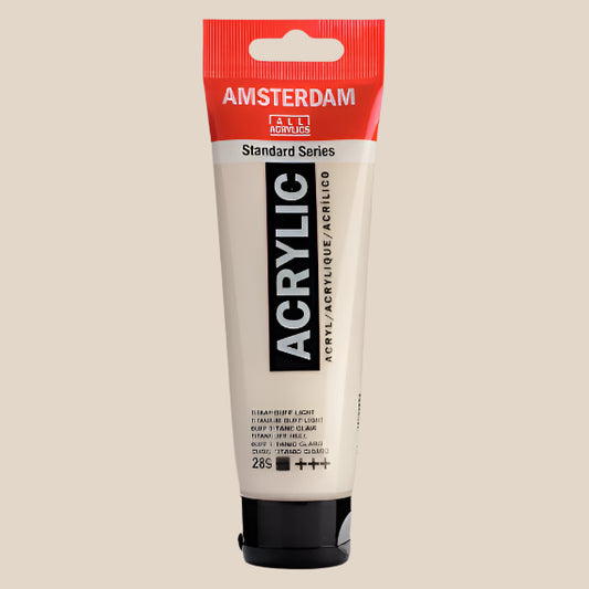 Amsterdam Acrylic Titanium Buff Light 120ml