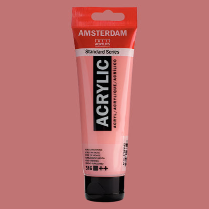 Amsterdam Acrylic Venetian Rose 120ml