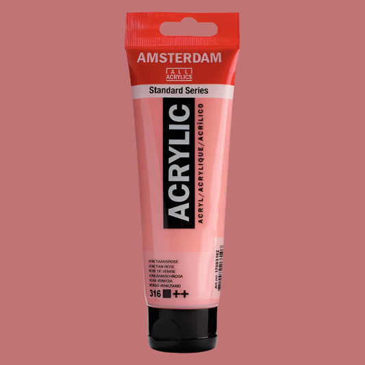 Amsterdam Acrylic Venetian Rose 120ml