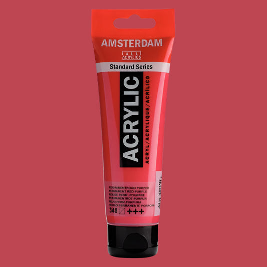 Amsterdam Acrylic Perm Red Purple 120ml