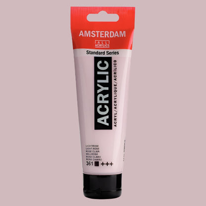 Amsterdam Acrylic Light Rose 120ml