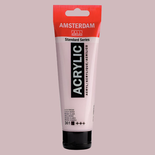 Amsterdam Acrylic Light Rose 120ml
