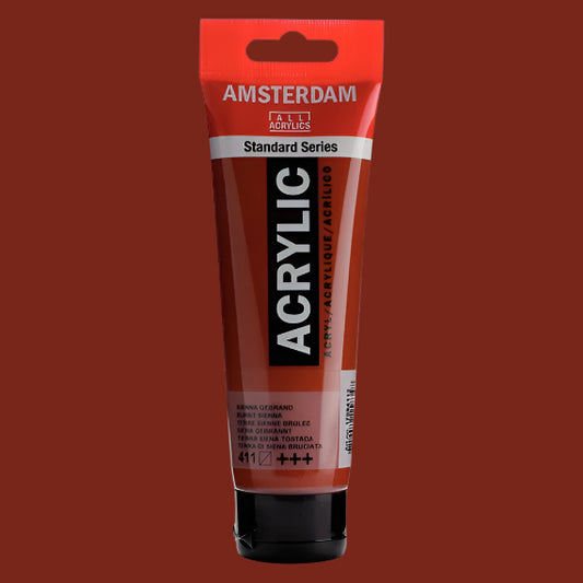 Amsterdam Acrylic Burnt Sienna 120ml