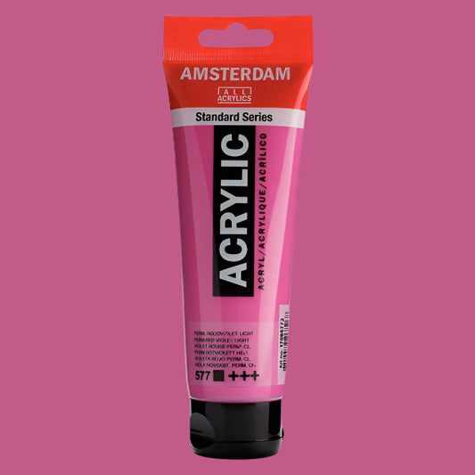 Amsterdam Acrylic Perm Red Violet Light 120ml