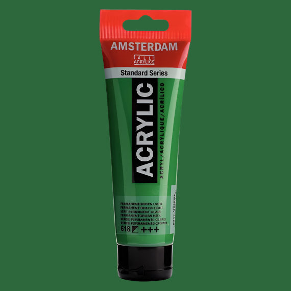 Amsterdam Acrylic Perm Green Light 120ml