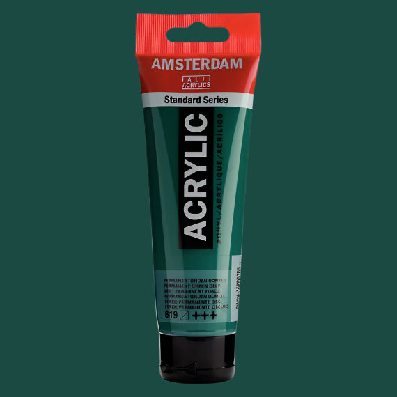 Amsterdam Acrylic Perm Green Deep 120 ml