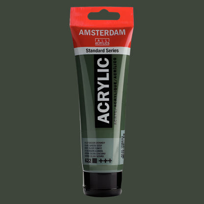 Amsterdam Acrylic Olive Green Deep 120ml