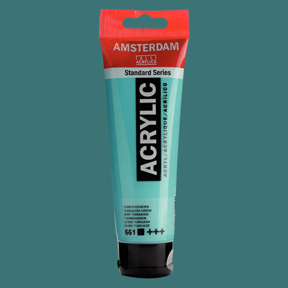 Amsterdam Acrylic Turquoise Green 120ml