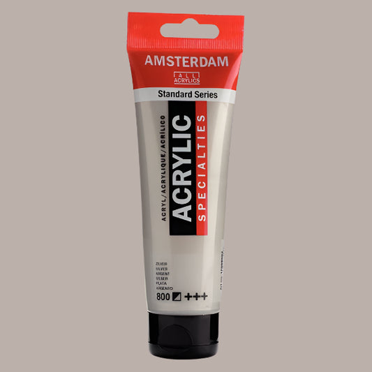 Amsterdam Acrylic Silver 120ml