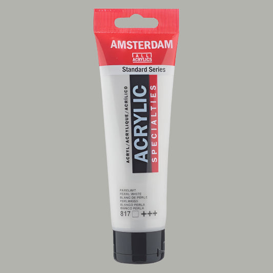Amsterdam Acrylic Pearl White 120ml