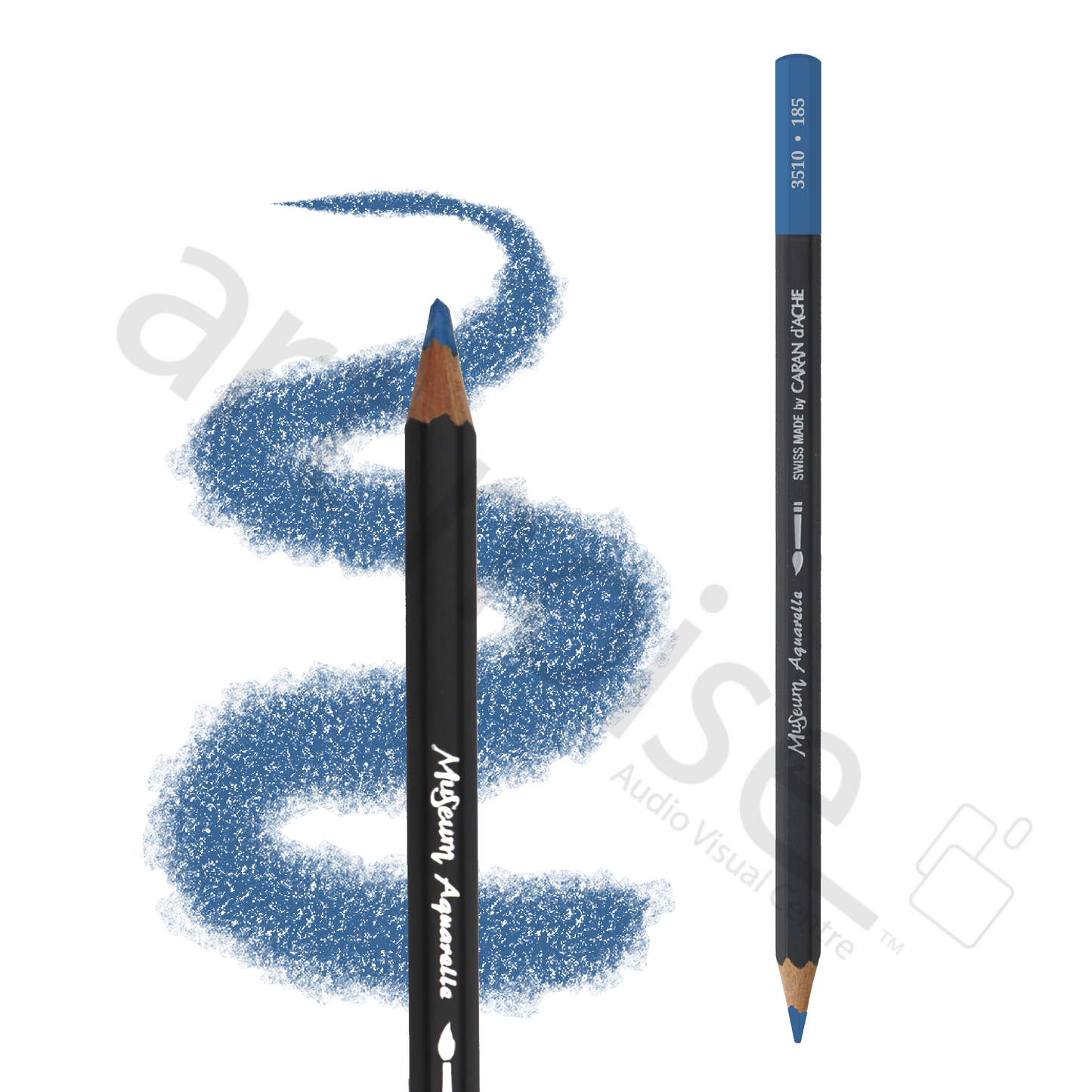 Caran d'Ache - Museum Watercolour Pencil - Blues & Greens