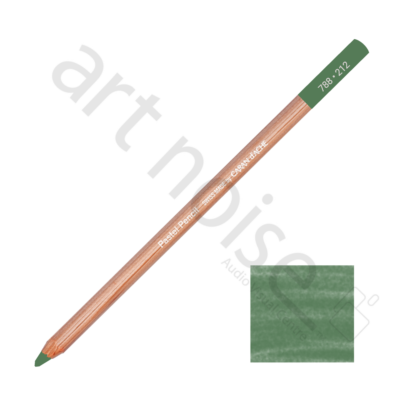 Caran d'Ache - Pastel Pencil - Greens and Blues