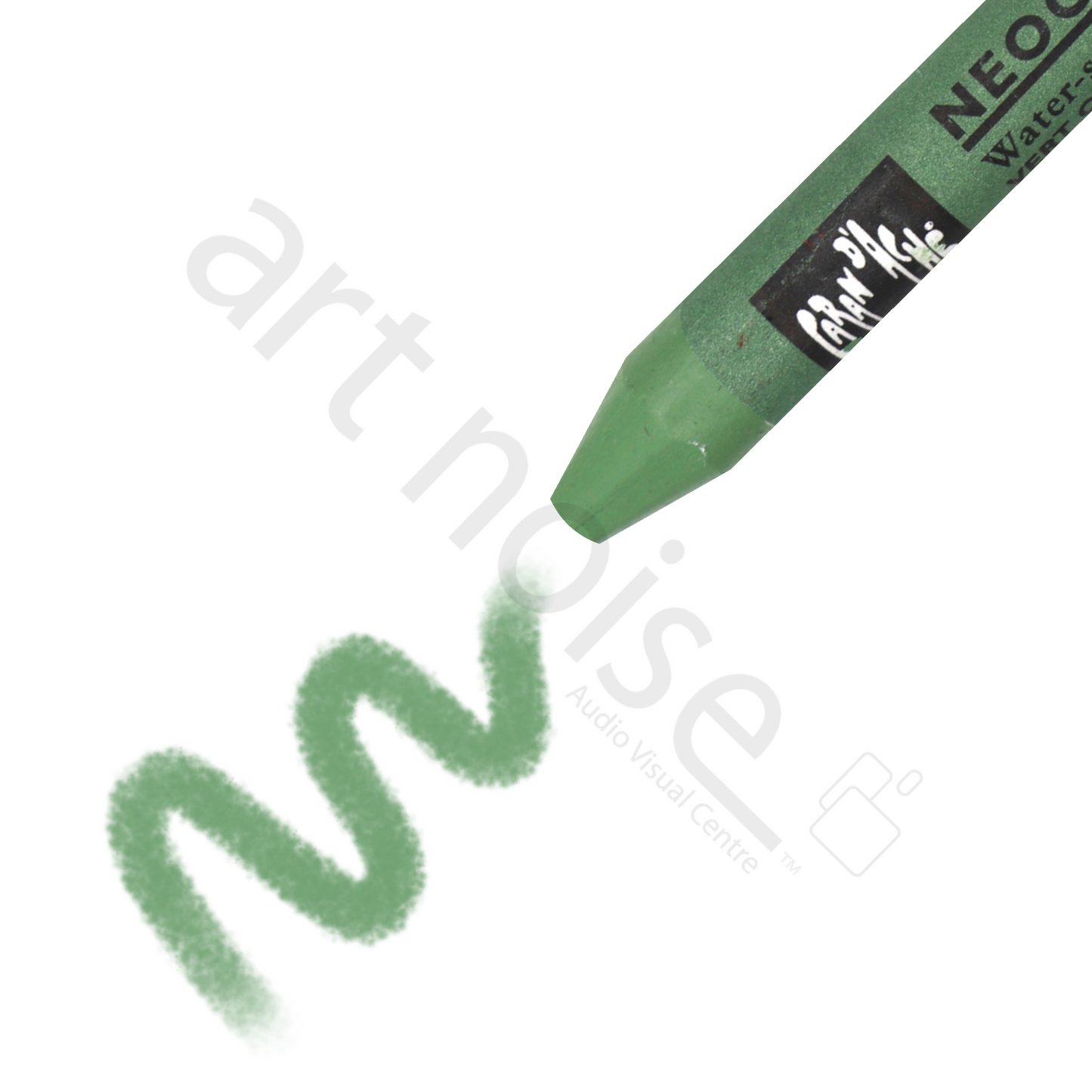 Caran d'Ache - Classic Neocolor II Water Soluble Wax Crayon - Blues and Greens