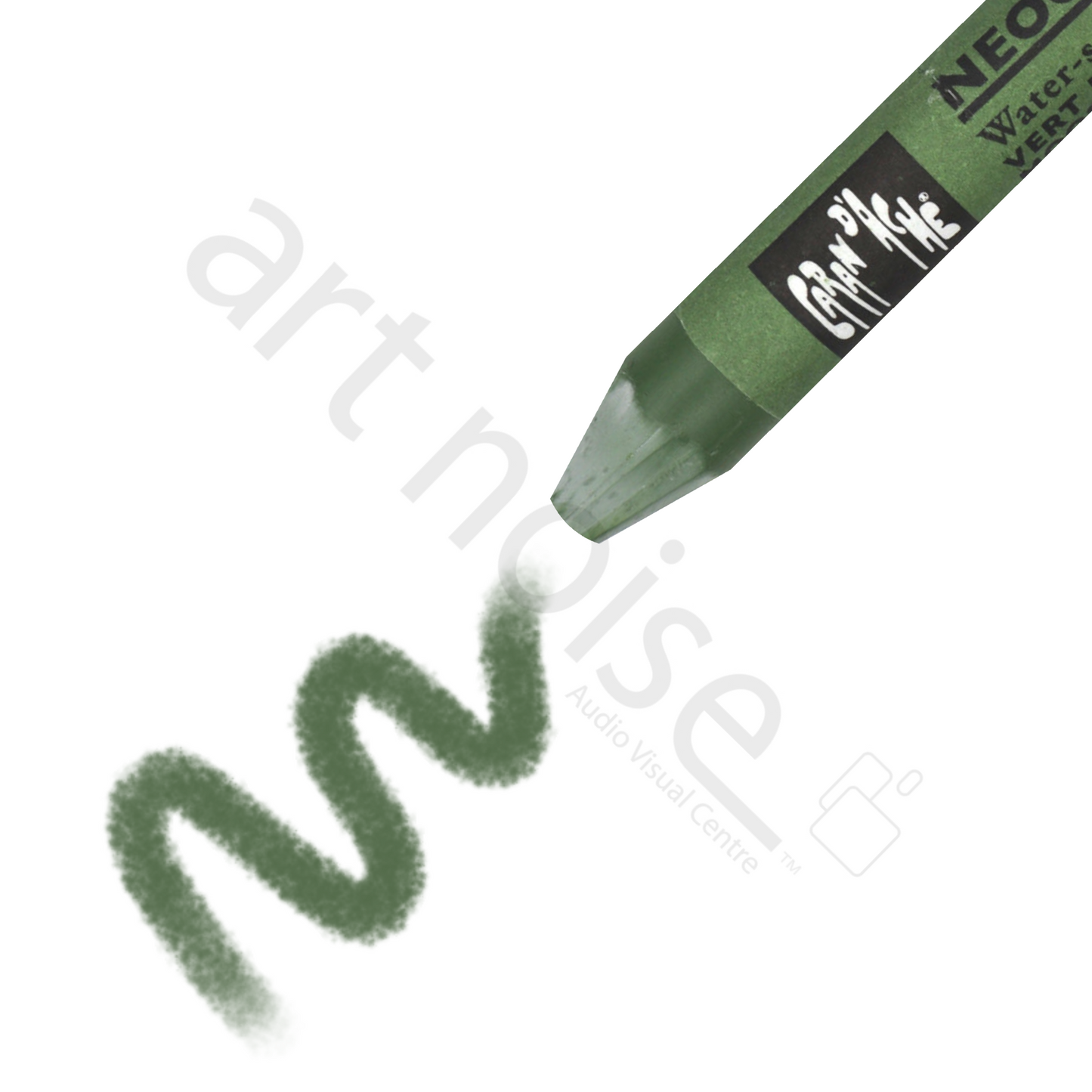 Caran d'Ache - Classic Neocolor II Water Soluble Wax Crayon - Blues and Greens