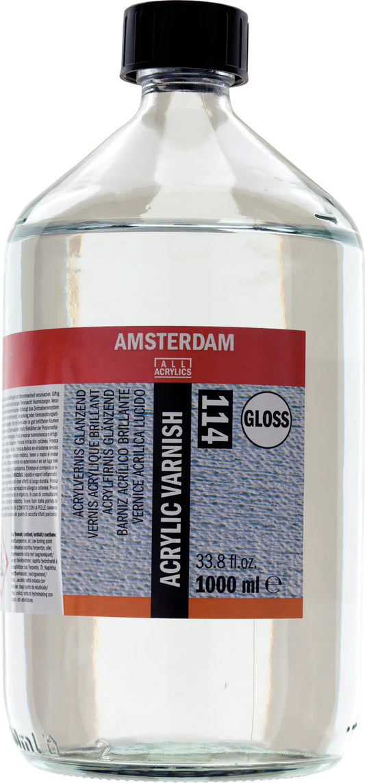Amsterdam Acrylic Varnish Gloss 114 1000ml