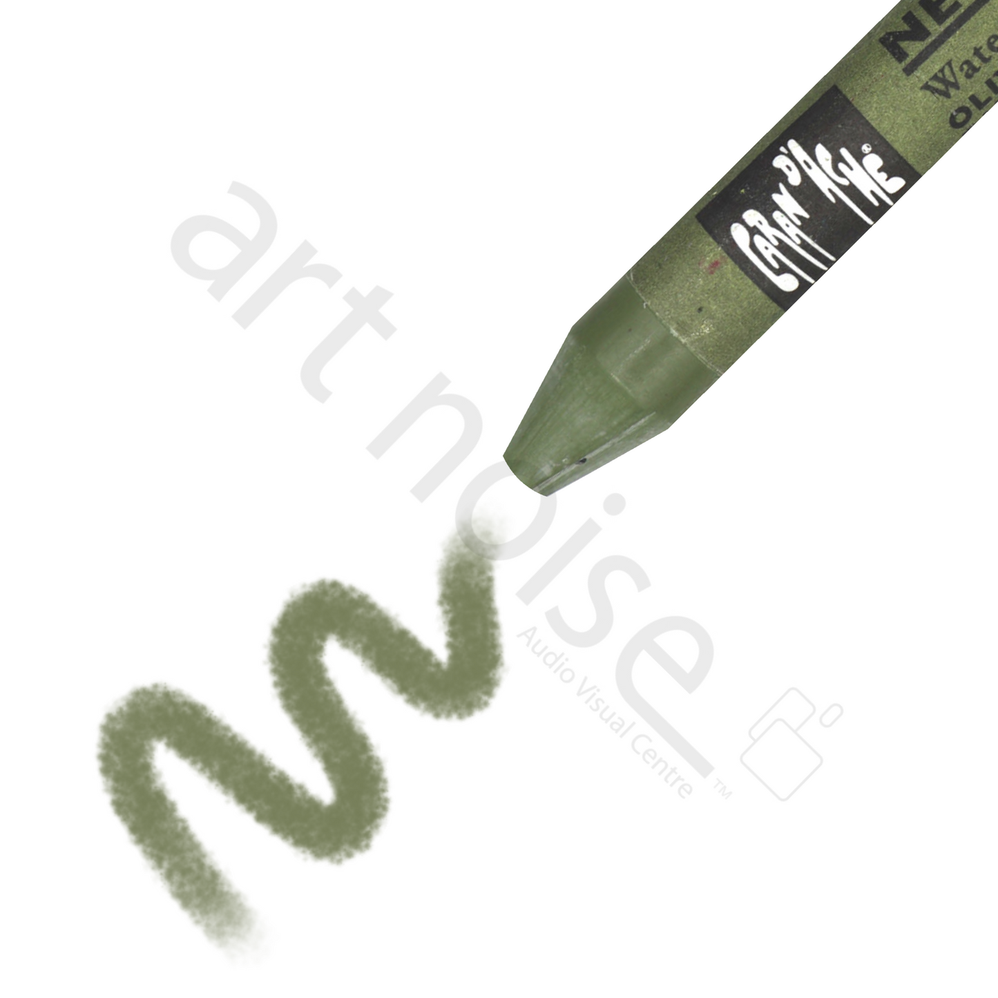 Caran d'Ache - Classic Neocolor II Water Soluble Wax Crayon - Blues and Greens