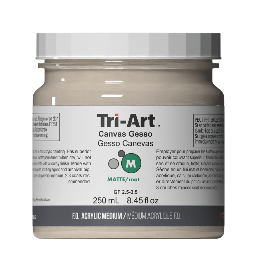 Tri-Art Mediums - Canvas/Ivory Gesso