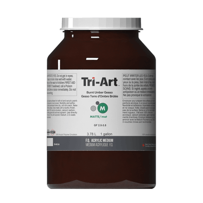 Tri-Art Mediums - Burnt Umber Gesso