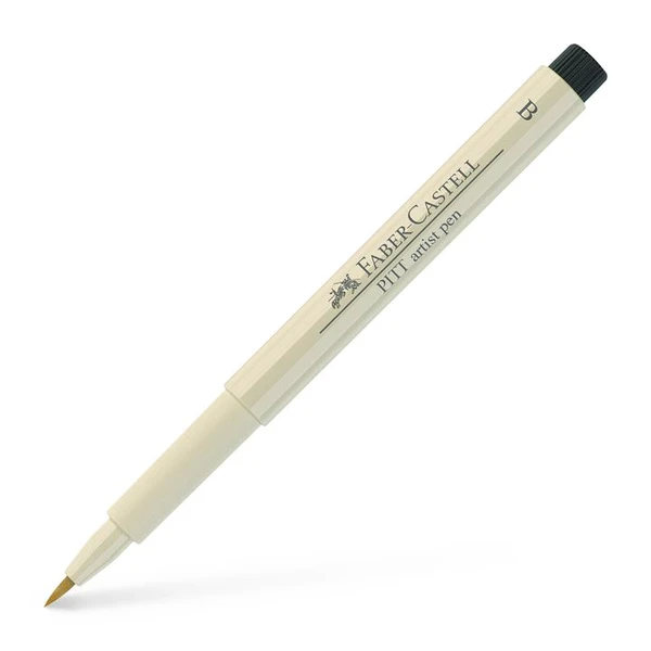 Faber-Castell - PITT Artist pen - Brush Tip - Black, White and Greys
