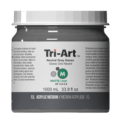 Tri-Art Mediums - Neutral Grey Gesso