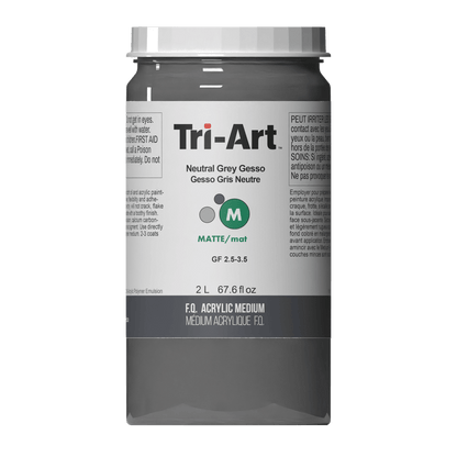 Tri-Art Mediums - Neutral Grey Gesso
