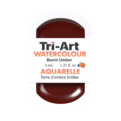 Tri-Art Water Colours - Burnt Umber