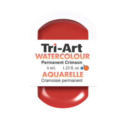 Tri-Art Water Colours - Permanent Crimson