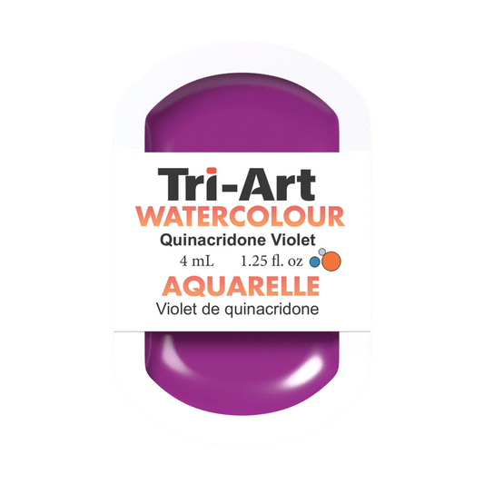 Tri-Art Water Colours - Quinacridone Violet