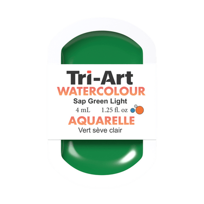 Tri-Art Water Colours - Sap Green Light