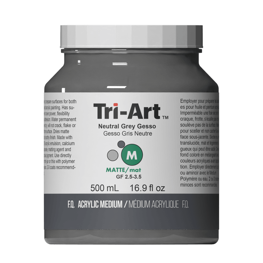 Tri-Art Mediums - Neutral Grey Gesso