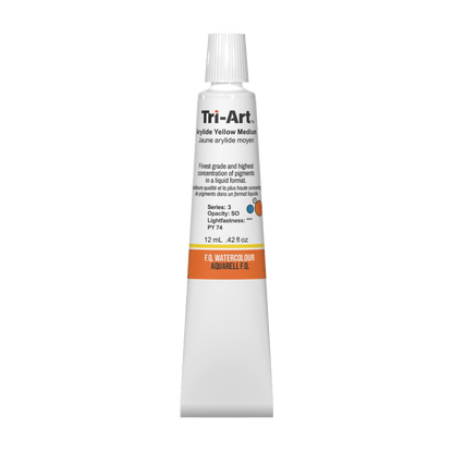 Tri-Art Water Colours - Arylide Yellow Medium